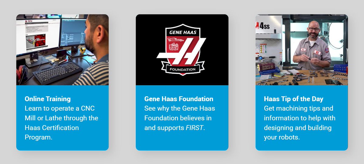 The @ghaasfoundation believes in and supports FIRST, inspiring and preparing the next generation of future creators. Learn to operate a CNC Mill or Lathe through the Haas Certification Program: hubs.ly/Q01XL-0M0  #CRESCENDO #FIRSTINSHOW