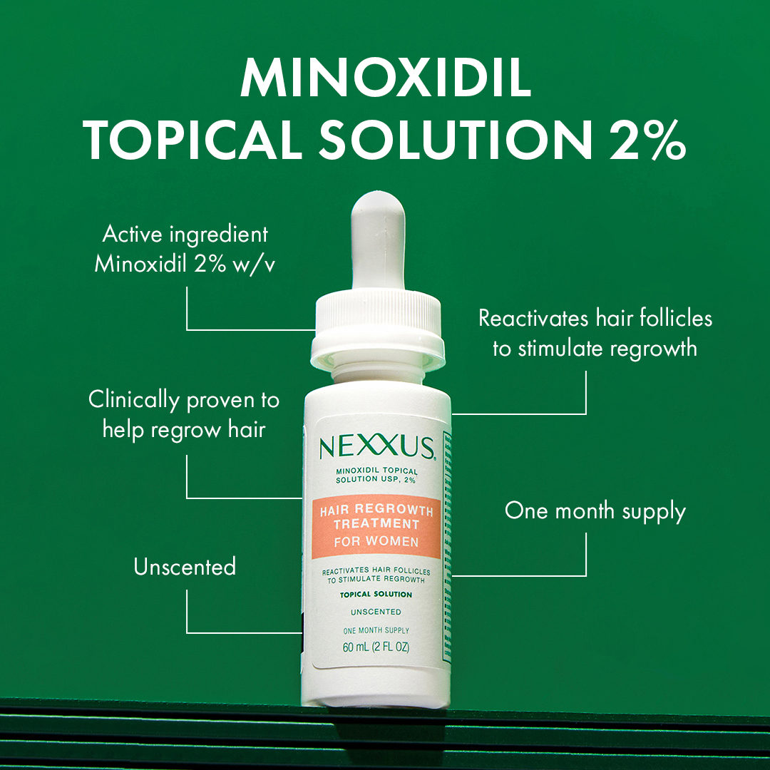 Our NEW! Hair regrowth treatment for women.