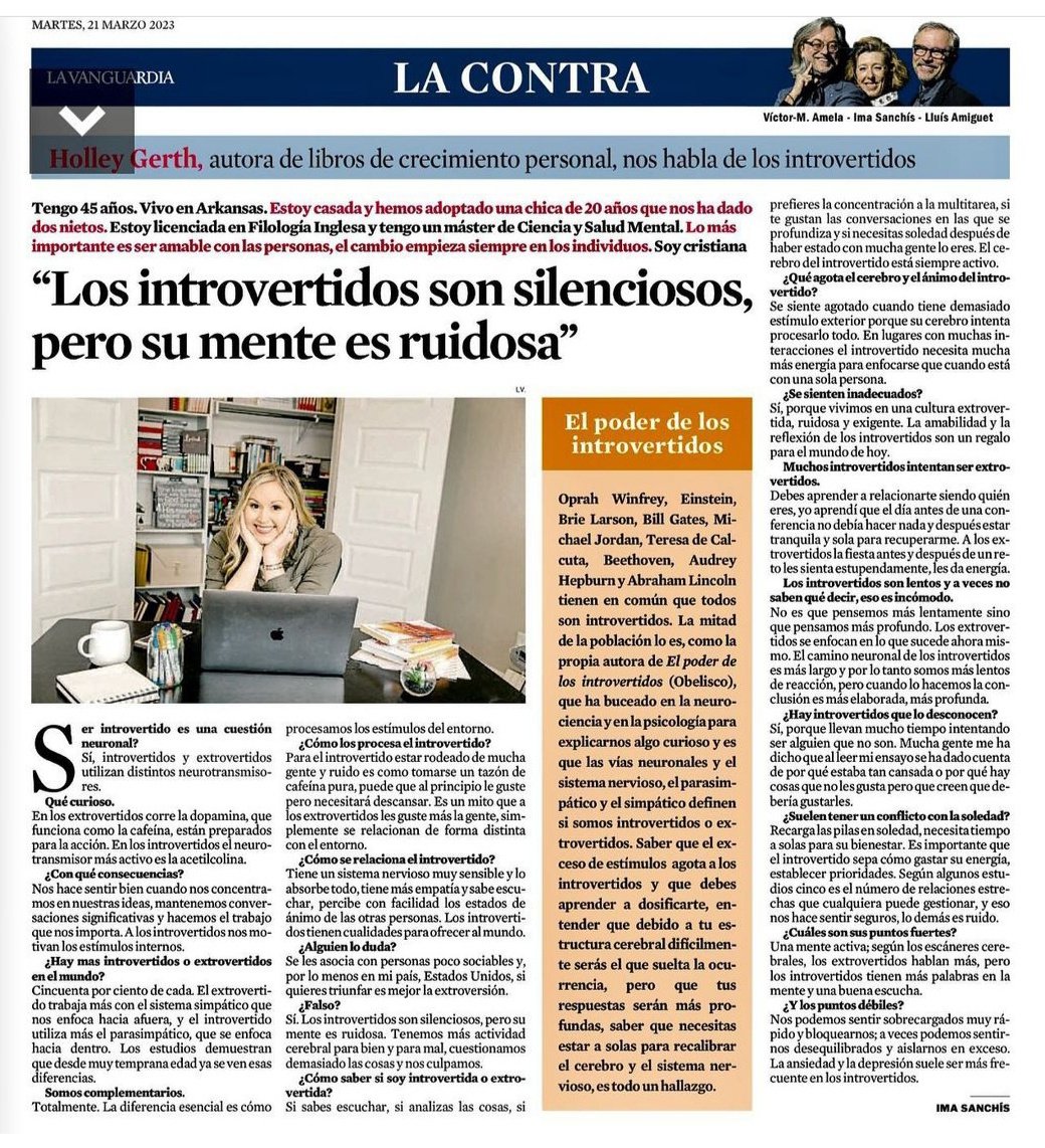 «Los introvertidos son silenciosos, pero su mente es ruidosa»... 🤫