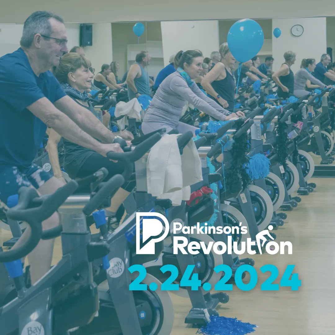 🚴‍♀️ Join us for Parkinson's Revolution on 2.24.2024! 🚴‍♂️ Mark your calendars and get ready for an unforgettable indoor cycling experience that will ignite your passion, determination, and sense of community. Stay tuned for updates, registration details, and ways to get involved.