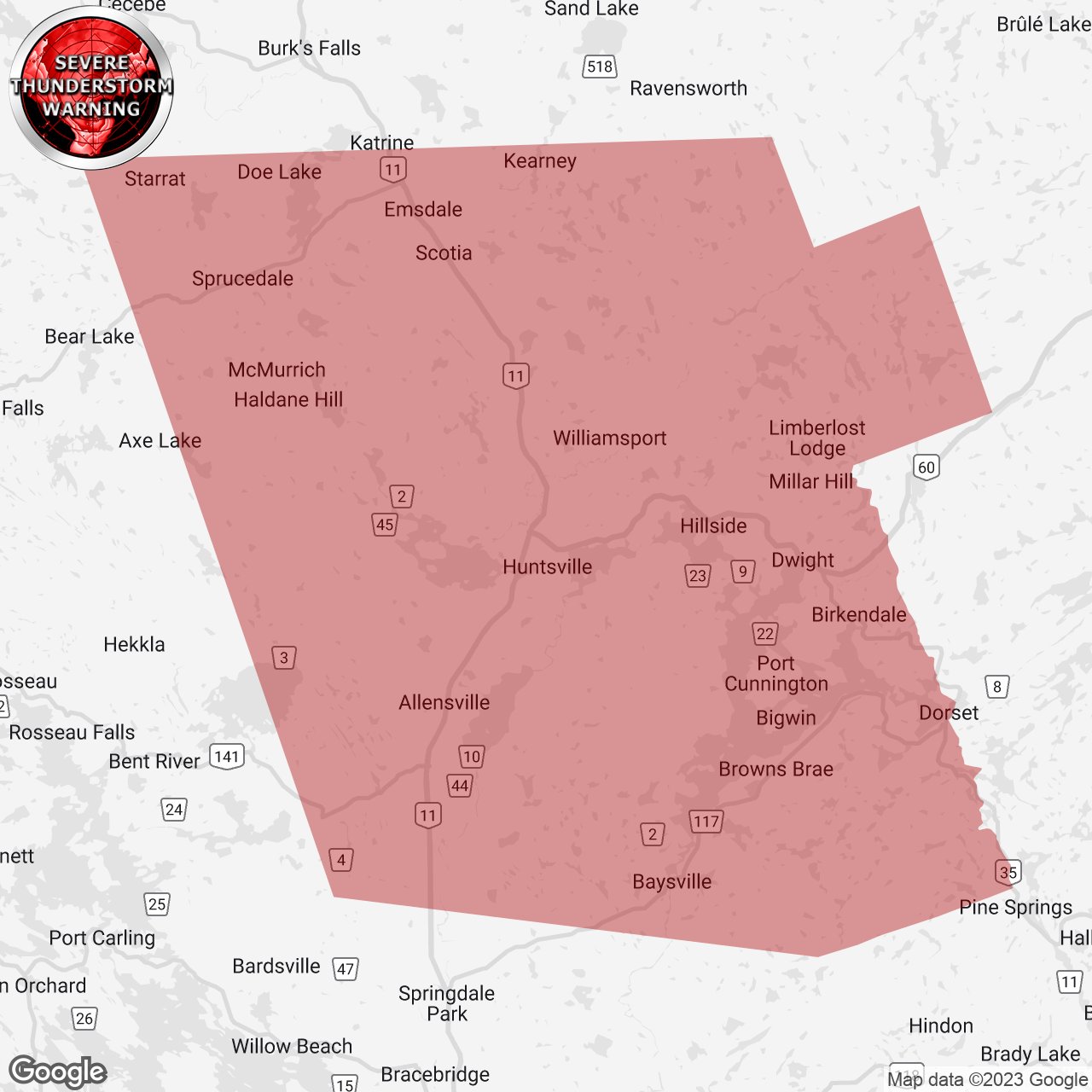 Instant Weather Ontario On Twitter 2 58p SEVERE THUNDERSTORM WARNING instant-weather-ontario-on-twitter-2-58p-severe-thunderstorm-warning