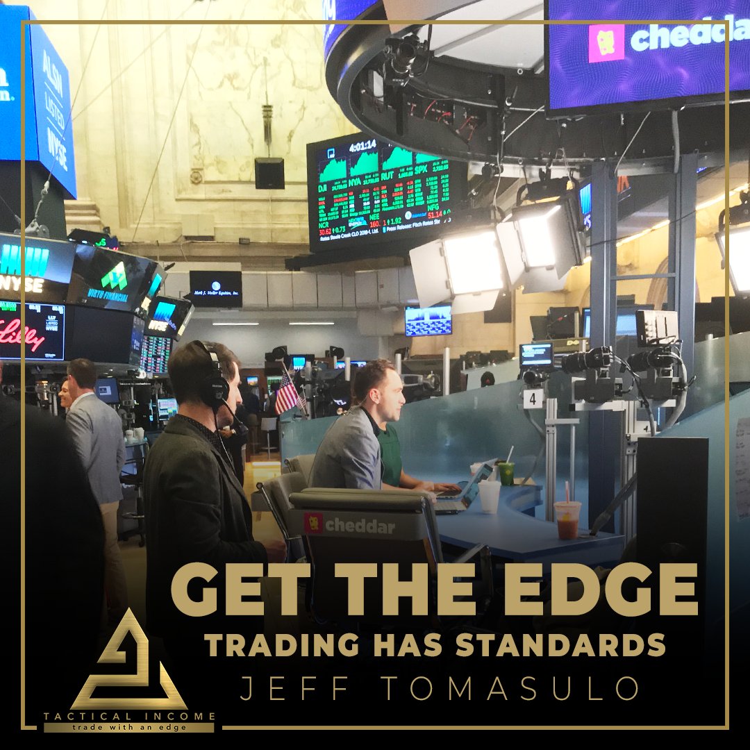 Jeff_Tomasulo's tweet photo. We always talk to our members about the "standards" of trading. I developed them over the last 26 years on Wall Street and the market.

#trading #investing #stockmarket #daytrading #stocks #success #wallstreet https://t.co/H4Oj7AoYaS