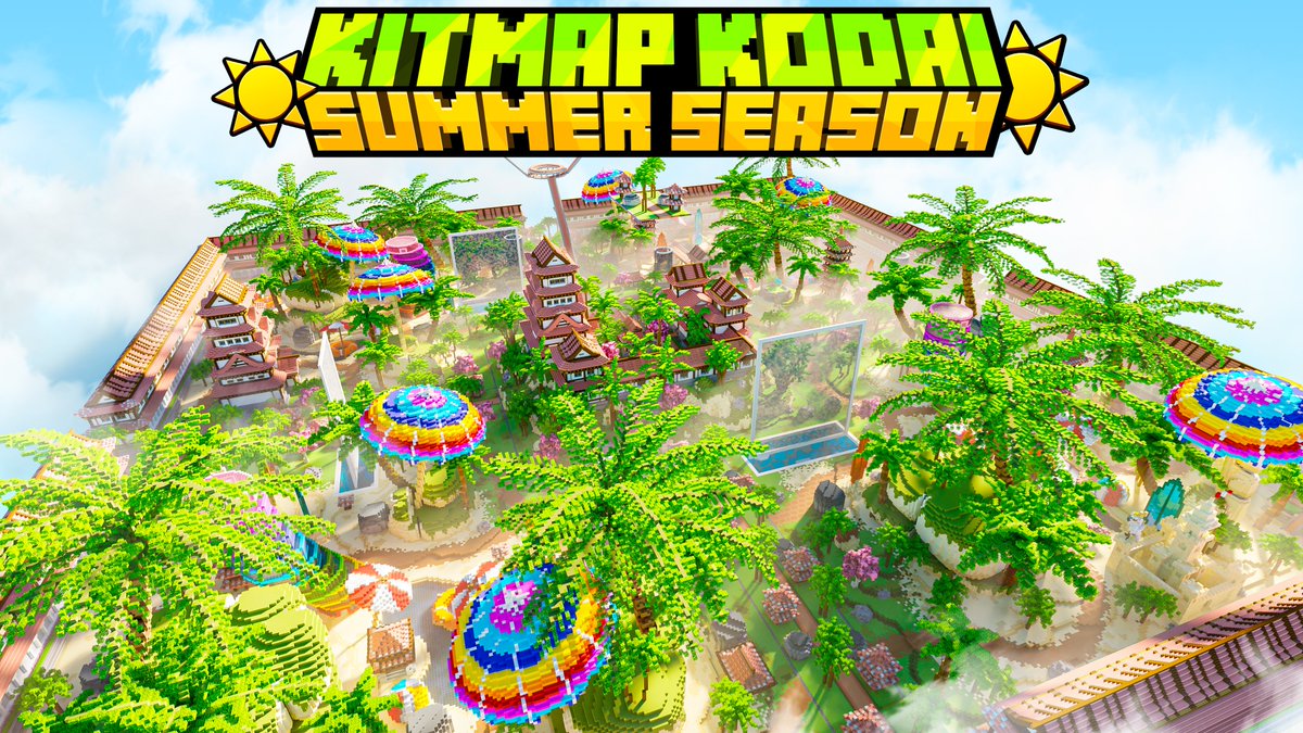 Kitmap Kodai: Summer Season! 🌞

Join us this Friday at 5PM EST, for a brand new Kitmap Season!

To celebrate, we're giving away the following:
⛩ 1x Kami+ Rank *NEW*
⛩ 2x Kami Ranks
⛩ 5x SOTW Crates
⛩ 5,000x Gold

Follow us, Retweet, and Like to enter. Good luck!