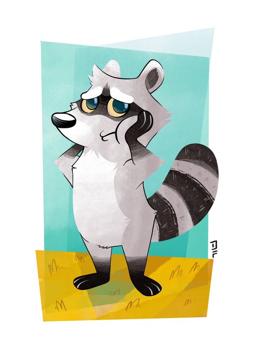 「blue eyes raccoon tail」 illustration images(Latest)