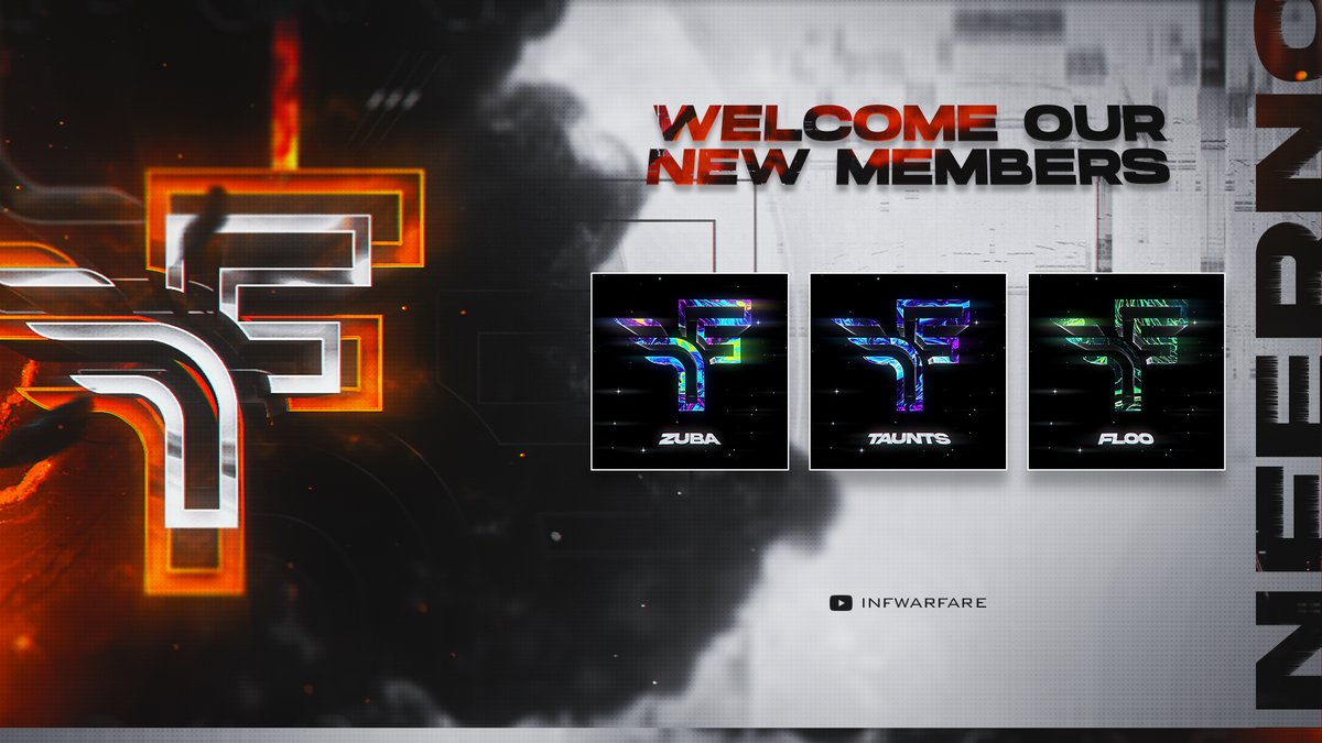 Welcome our newest members to the team! 🔥

@joshzuba 
<a href="/Tauntts/">Taunts</a> 
@FlooStark 

#InfernoWarfare