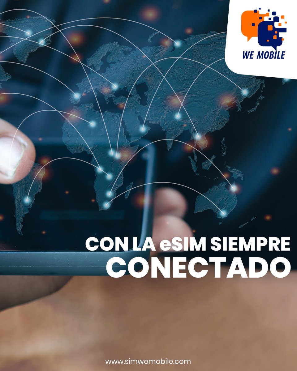 WeMobileMX's tweet photo. ¿Sabías que...?

Con la eSIM de We Mobile, no hace falta que cambies tu chip físico, además de que no tendrás problemas de conectividad a donde quiera que vayas.

Visita https://t.co/aIh1r7sBRa para conocer más.

#SIMWeMobile #WeMobile #eSIM #SIMCard #Chip https://t.co/dz3EzU3lZQ