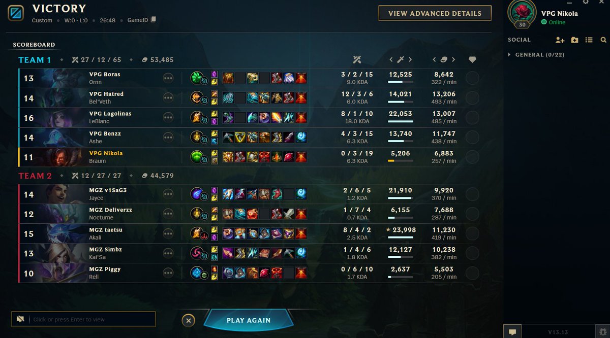 nikolasenpailol's tweet photo. Won vs Magaza, Lost close game vs Spike

not bad performance from us 🥵

#TelemachHrvatska #hidemeVPN #ProGameDrinks #Playhera @RealValiance https://t.co/HM3vNmi6UT