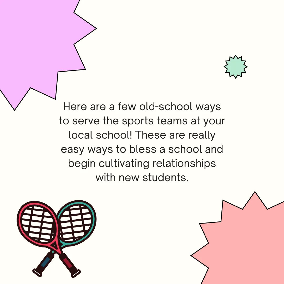 yth_specialties's tweet photo. Being in youth ministry means getting out of your church and getting into schools! Building relationships with school administration, coaches and students only increases your ministry opportunity. You have other great ideas to share? Comment below! We’d love to hear. 

 #uthmin https://t.co/ZiugKBPxoA