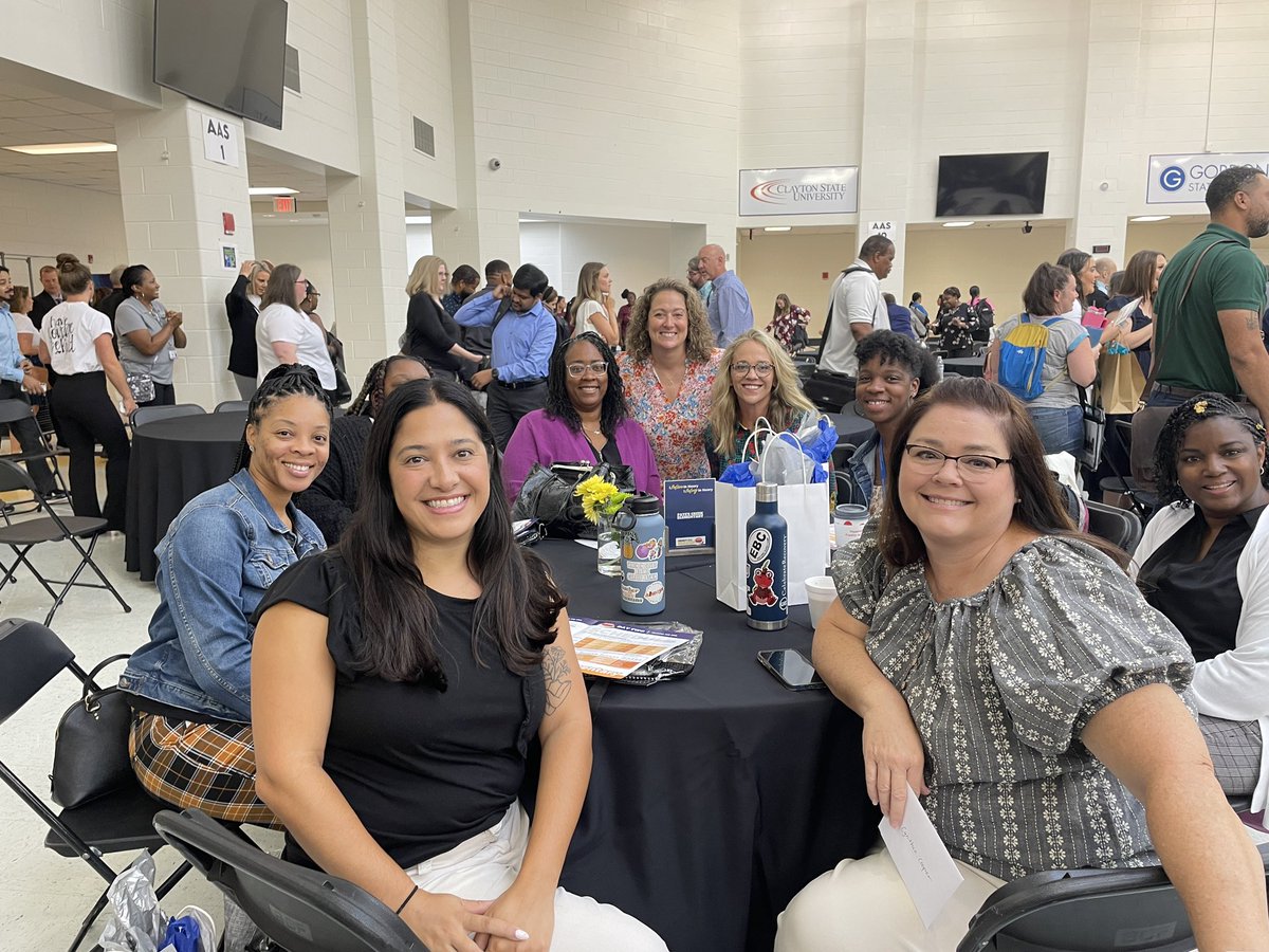 PCE teachers ready to learn &amp; begin an awesome year! <a href="/PCE_HCS/">Pates Creek Elementary</a>