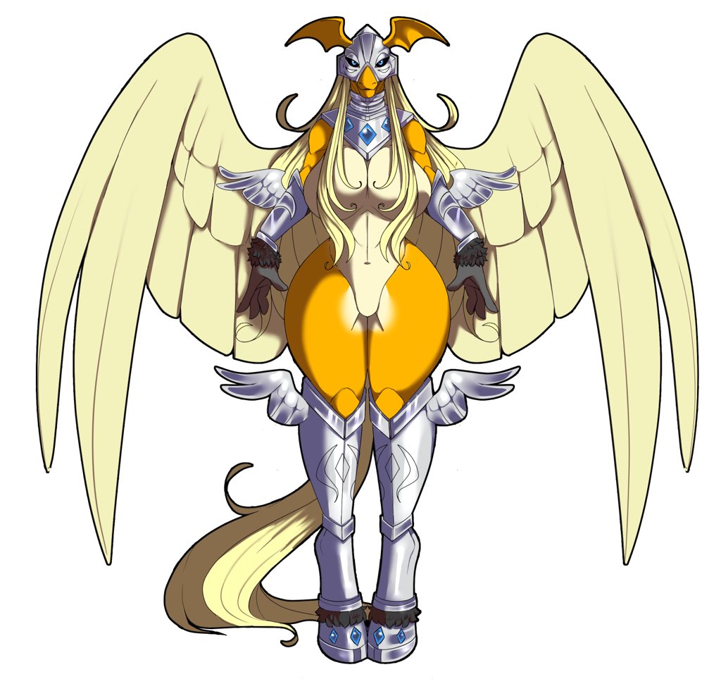 ⚜️ Pegasusmon ⚜️
[ Custom design for <a href="/Kehitaro2/">Kehitaro's Art Gallery 🔞</a> ]