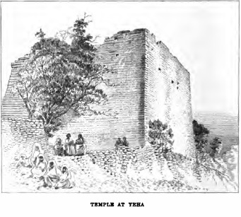 mzeesiraj's tweet photo. Images: Temple at Yeha 1890s. Quote from 'The Sacred City of the Ethiopians'-Theodore Bent: on #Galla #Hamitic group and #Himyaritic #Semites of Abyssinia #Ethiopia 1890s(top L&R).
#Semites description by #Cushites.
@britishmuseum, @ProfAlghazzi, @abudhabiturath, @The_BIEA . https://t.co/F7ygHiqEwD