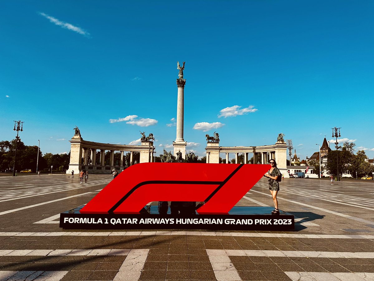 It’s lights out and away we go for a week in Buda! #HungarianGP