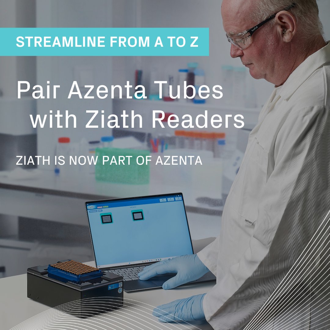 AzentaSciences's tweet image. Pair cutting-edge barcode readers from Ziath (now part of Azenta) with Azenta FluidX tubes, used by leading #biobanks and compound libraries worldwide, for unmatched throughput and performance.

hubs.ly/Q01YkYb40

 #SampleManagement  #Automation