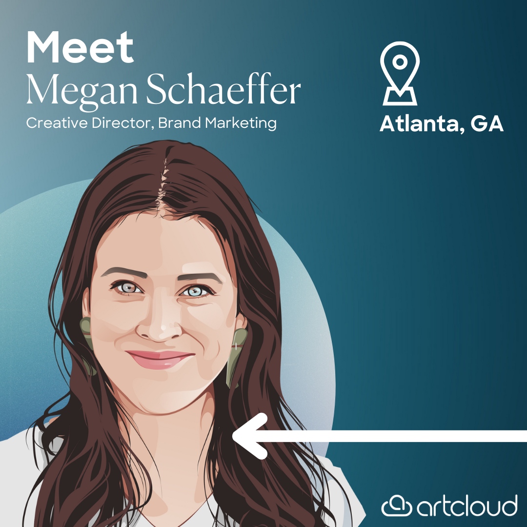 ArtCloud's tweet photo. We’d like to recognize Megan Schaeffer (Creative Director, Brand Marketing) this month 😊 Thanks for all you do, Megan! ⁠
⁠
Join us in giving them a round of applause. https://t.co/2thZ5dyznK