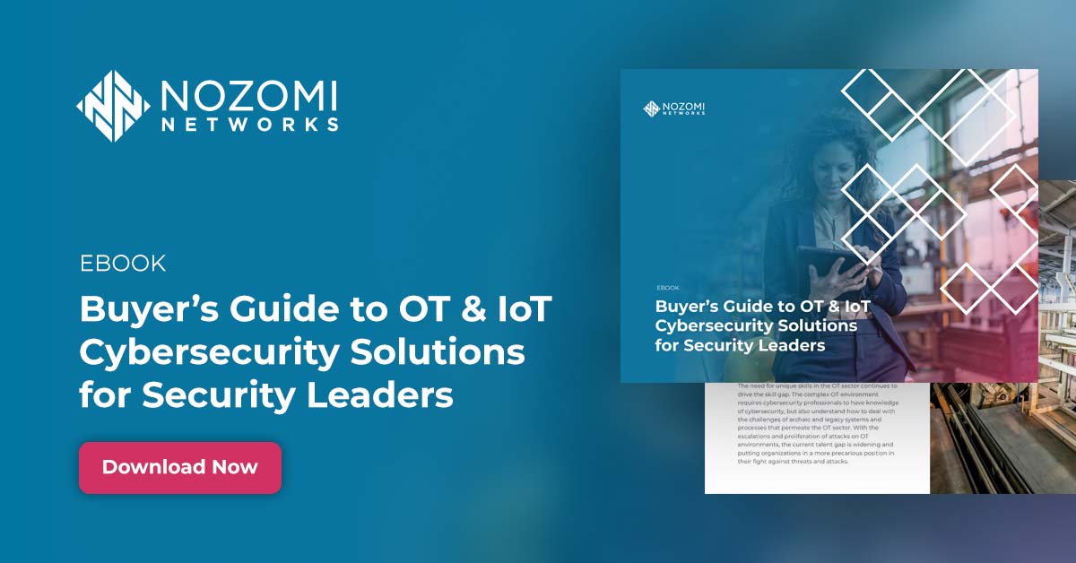 nozominetworks's tweet photo. #AirGapping OT systems is not sufficient to keep #OT environments safe. #Cyberattacks initiated in an IT environment can easily migrate to unsecured OT systems, causing disruptions and risks to public health and safety.
Learn more in our OT Buyer’s Guide: https://t.co/UTocM5wDWZ https://t.co/Z0xkxHVKiK