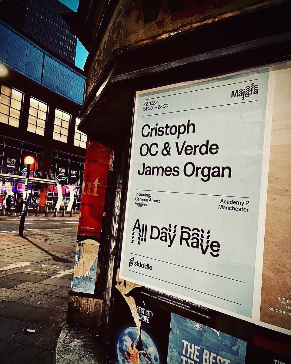 Playing Manchester this Saturday, day time session. 🤩

Turbo time 🏎️ 

<a href="/Majefa/">Majefa</a> All Day Rave