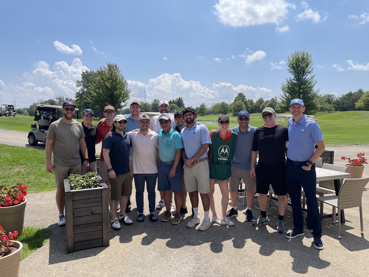 The first of our annual <a href="/loyolaem/">LoyolaEM</a> Resident vs Faculty golf events. Beautiful weather, victorious residents. The first of many!