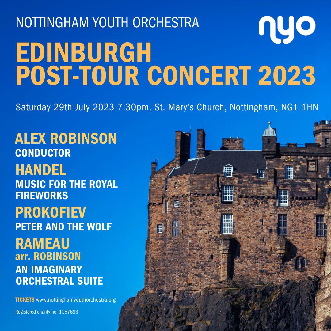 EventsNyo's tweet photo. NYO’s post-tour CONCERT for all the family: Handel’s sparkling ‘Music For The Royal Fireworks’, a Rameau Suite &amp; story-telling in Prokofiev’s symphonic folk-tale ‘Peter &amp; The Wolf’.
Tickets: £12; Primary children FREE
Go to https://t.co/TvFACjoOiS. 
BOX OFFICE CLOSES SOON! https://t.co/gyUskxCWdm
