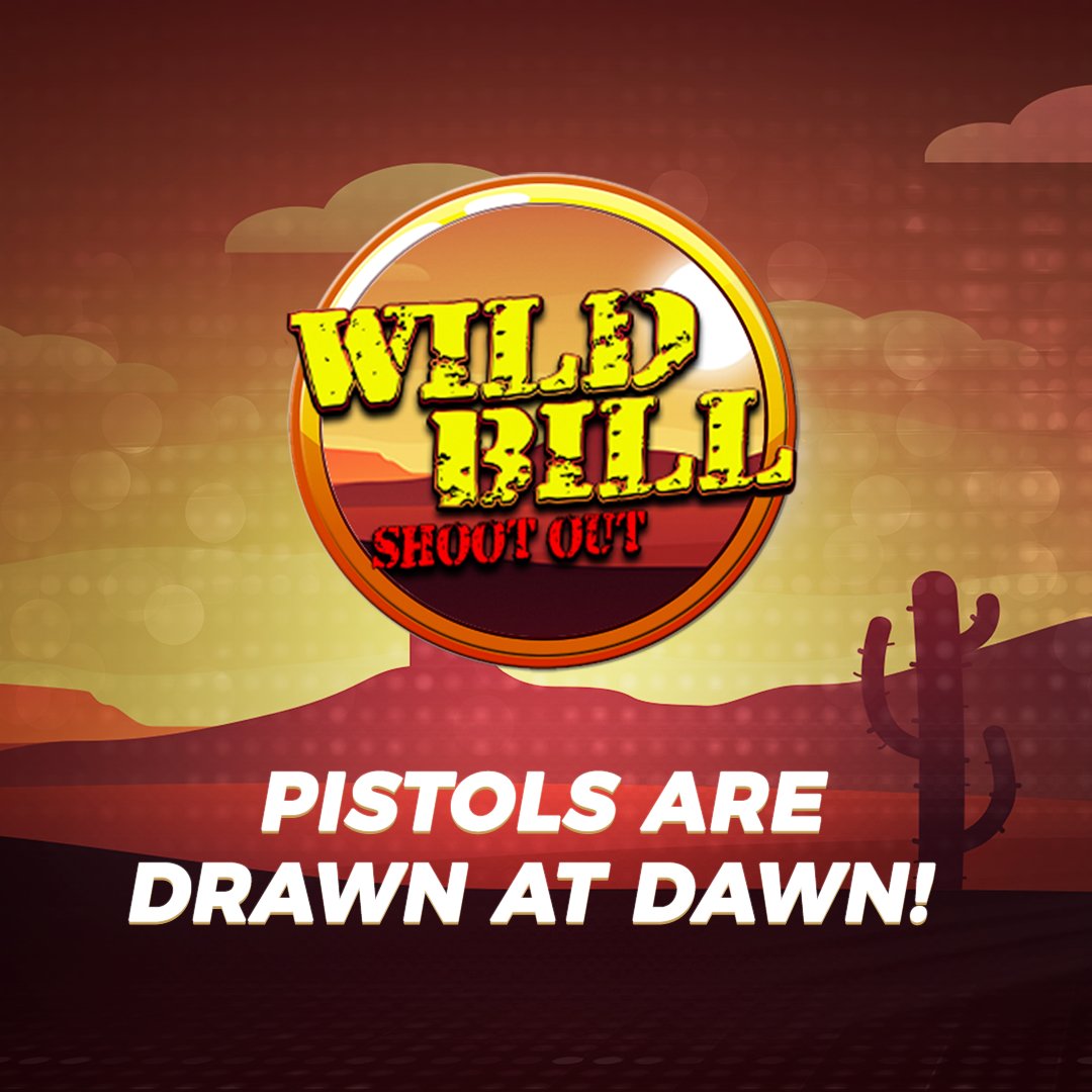 Introducing Wild Bill ShootOut, where sharpshooters thrive and legends are made. Get ready for a duel for the ages and show off your skills today!

#WildBillShootOut #Games #FavouriteGames #JackpotSoftware #27thGamingGroup #Casino #OnlineCasino #Slots #Win #Coins