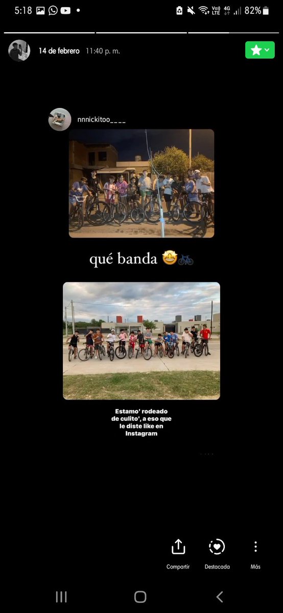 En estos momentos todo era divertido