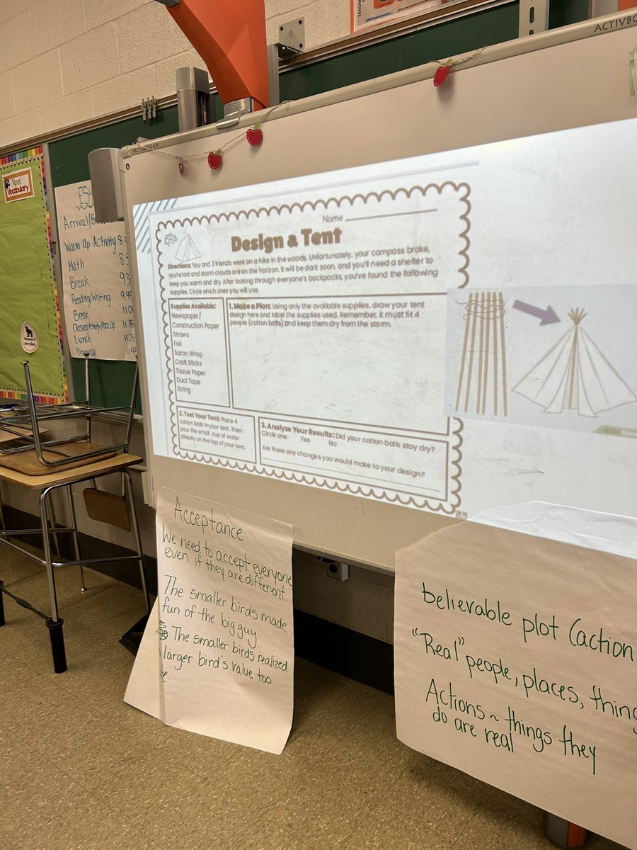 Doing some hands on learning in ESY today!
