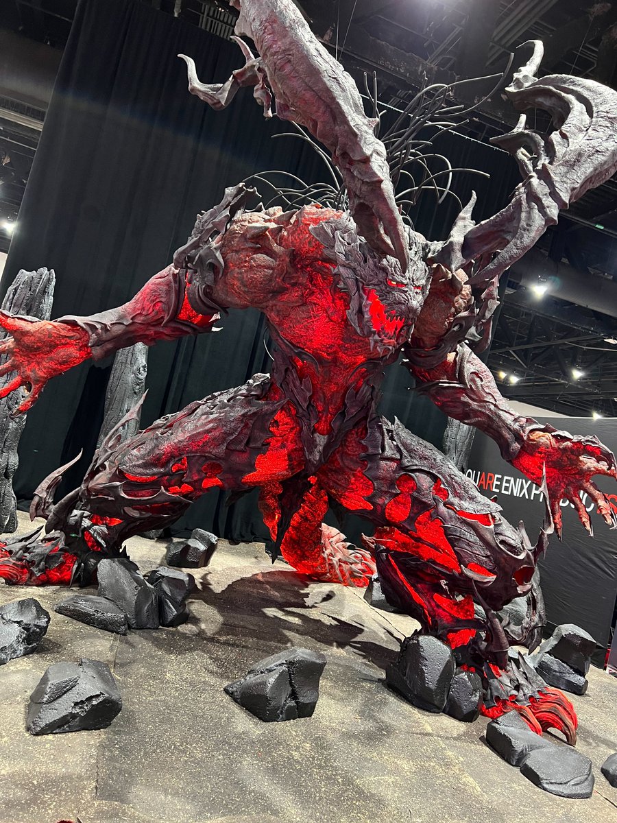 Heading to San Diego Comic Con? Find our Ifrit statue at booth 3829 and share a picture using #IfritOnTour - tag &amp; follow @FinalFantasyXVI for a chance to win awesome prizes including a Final Fantasy XVI Collector's Edition. #FF16

Full details &amp; T&amp;Cs: sqex.link/vpby