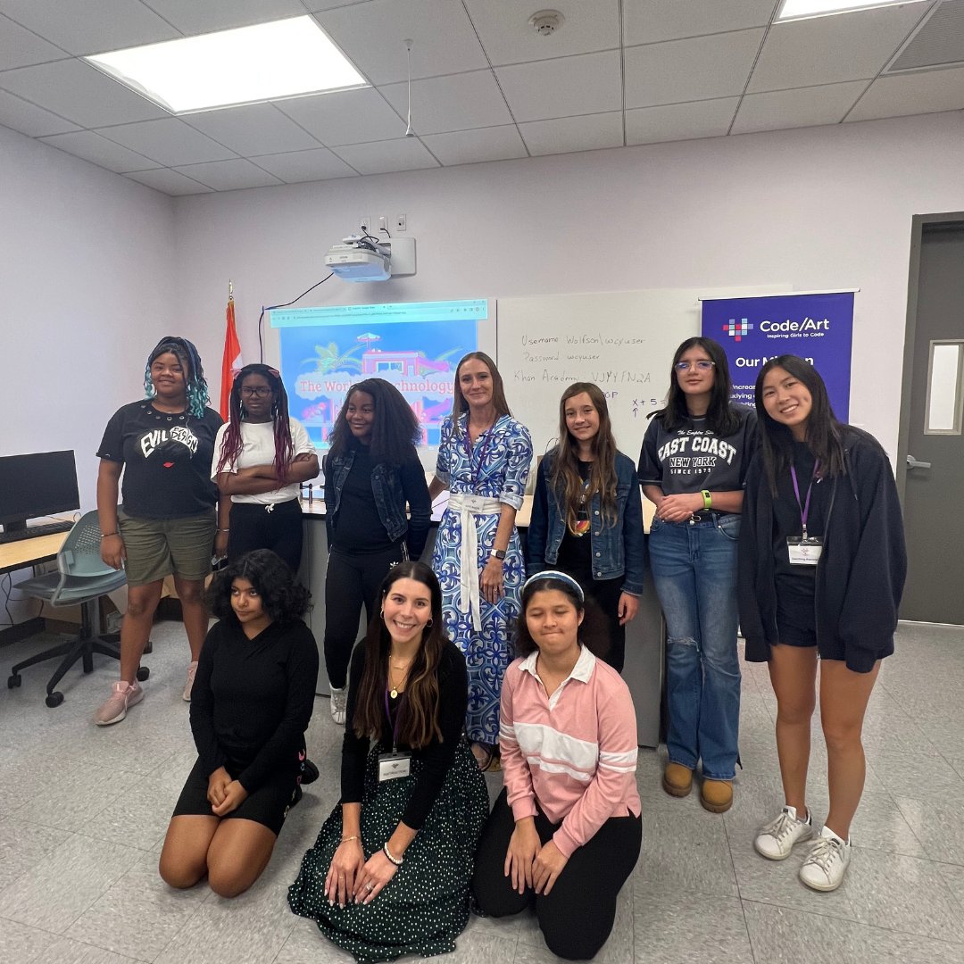 Day 4 of this week’s summer camp at #coconutgrove has been jam packed! We had a blast today coding our singing faces, making DIY enigma machines and hearing an insightful #careertalk from Software Developer and Program Director, Michelle Bakels! Thank you for joining us 🫶