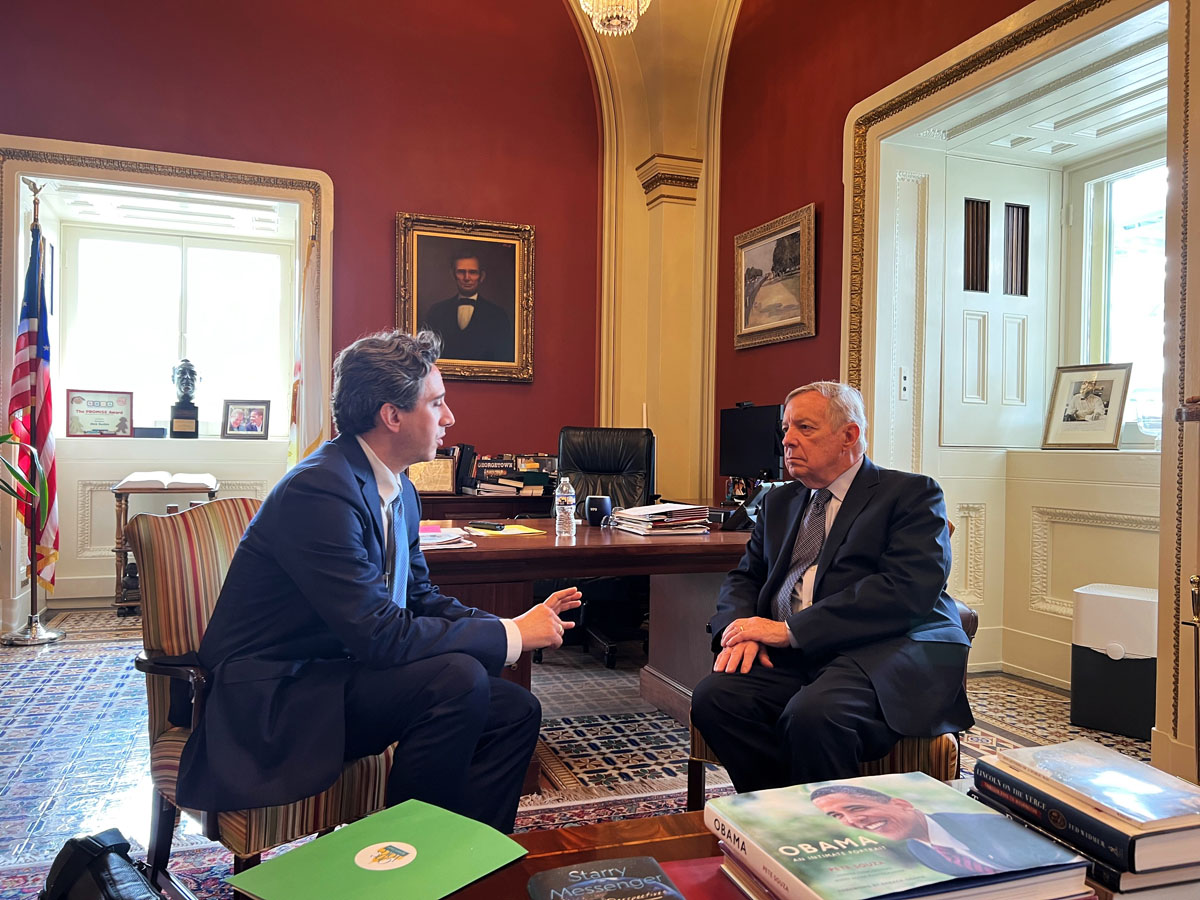 Northwestern Government Relations (@northwesterngr) on Twitter photo Thank you <a href="/SenatorDurbin/">Senator Dick Durbin</a> for your steadfast leadership for <a href="/NIH/">NIH</a> funding and for meeting today with @adam_sonabend to discuss groundbreaking cancer research happening <a href="/NUFeinbergMed/">Northwestern Feinberg School of Medicine</a> and <a href="/LurieCancer/">Lurie Cancer Center</a>. Thank you <a href="/SenatorDurbin/">Senator Dick Durbin</a> for your steadfast leadership for <a href="/NIH/">NIH</a> funding and for meeting today with @adam_sonabend to discuss groundbreaking cancer research happening <a href="/NUFeinbergMed/">Northwestern Feinberg School of Medicine</a> and <a href="/LurieCancer/">Lurie Cancer Center</a>.