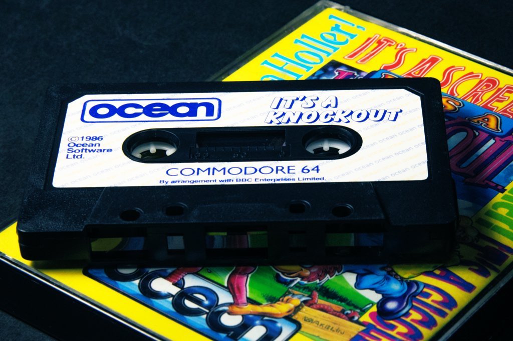 obiwandiDE's tweet image. Die Fernsehshow #SpielOhneGrenzen  erschien als It’s A Knockout für alle gängigen 8-Bit #Heimcomputer und erntete Ocean Software Kritik ohne Grenzen instagram.com/p/Cu7kvnLINwc/…