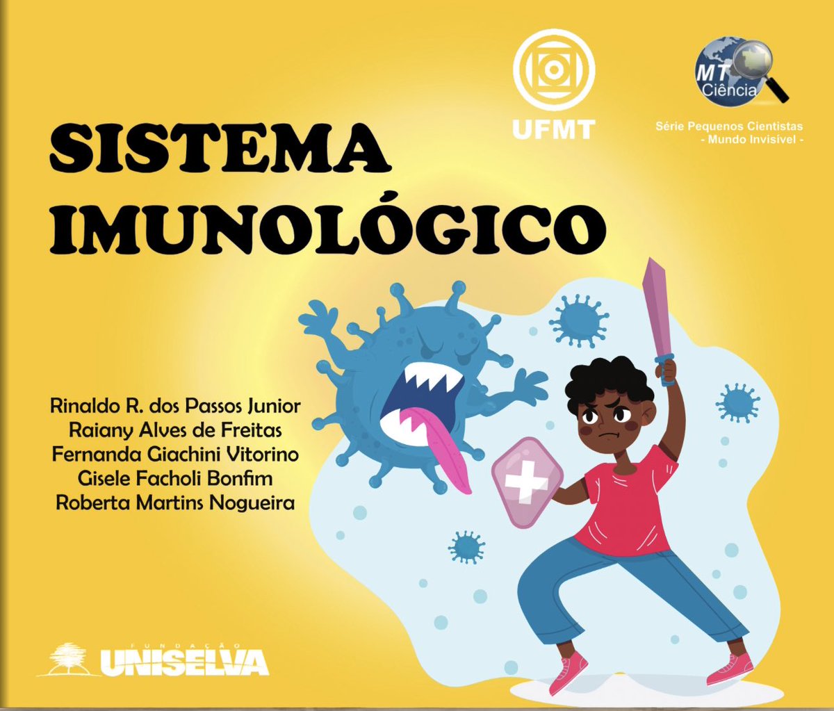 Saiu a publicação de mais um livro infantil do qual eu fiz parte. O intuito é ensinar ciência para crianças de uma forma divertida e eu não poderia estar mais orgulhoso do resultado final do nosso trabalho! Confira no link abaixo e leia com uma criança! 🫰🏻
mtciencia.com.br/pequenos_cient…