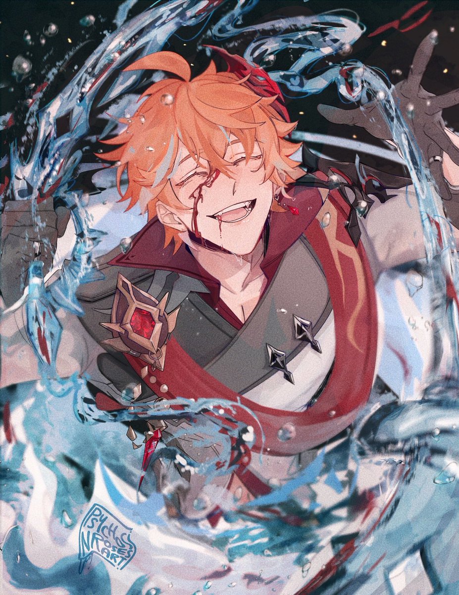 having a blast 🩸🌊 #childe