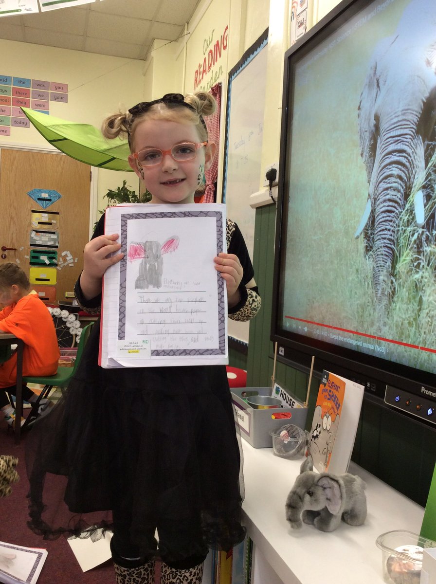 HazelClass_RE's tweet image. African animal day 🐘