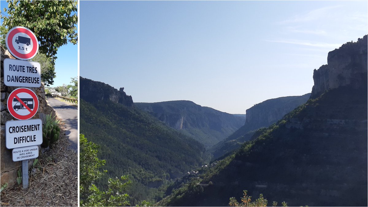 wheatpath's tweet photo. Today, herb & rust gathering had to be earned (Gorges of the Jonte river, #Aveyron, FR). https://t.co/P0rjCGNFS3