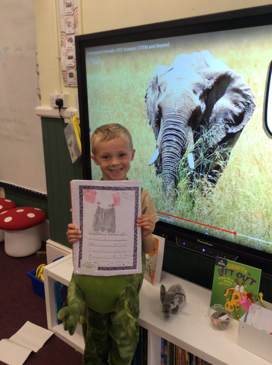 HazelClass_RE's tweet image. African animal day 🐘