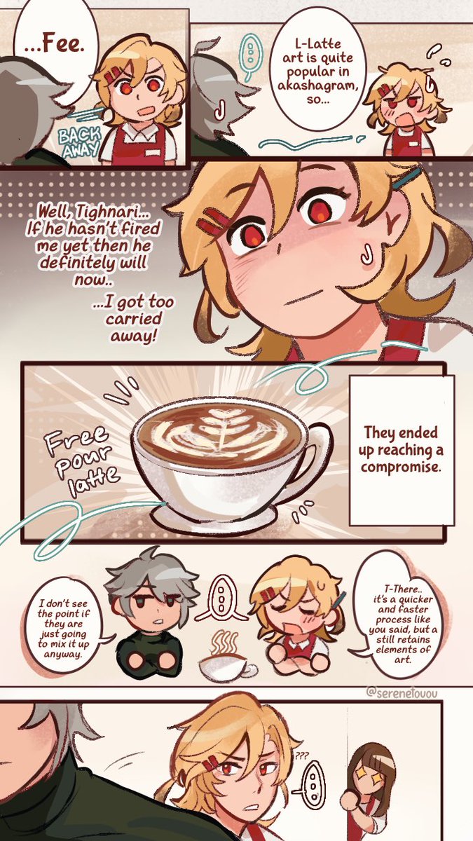 serenetouou's tweet photo. [8/8] artistic differences 💢💢(i really enjoyed doing the paneling for these !!!) https://t.co/RyExMXCICp
