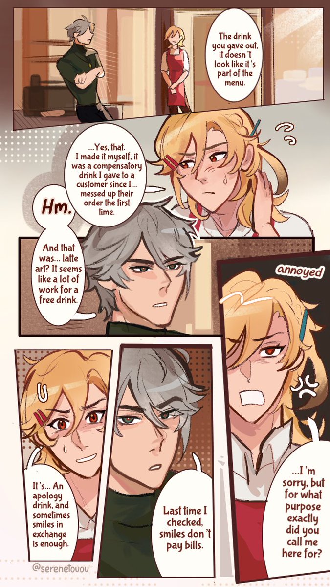 serenetouou's tweet photo. [8/8] artistic differences 💢💢(i really enjoyed doing the paneling for these !!!) https://t.co/RyExMXCICp