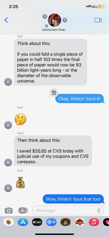 Lot going on in the family group chat