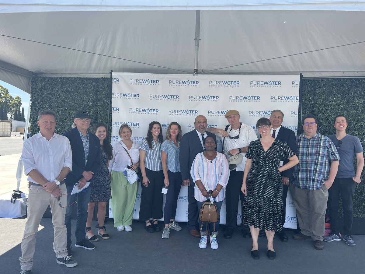 Thank you to the environmental advocates for their partnership and joining <a href="/mwdh2o/">MWD of SoCal</a> in celebrating investments in infrastructure &amp; local water supplies in the face of climate whiplash. <a href="/NRDC/">NRDC 🌎🏡</a> <a href="/HealTheBay/">Heal the Bay</a> <a href="/LAWaterkeeper/">LA Waterkeeper</a> <a href="/SierraClub/">Sierra Club</a> <a href="/TreePeople_org/">TreePeople</a> <a href="/LAANE/">Lane Crypto</a> <a href="/Surfrider/">Surfrider Foundation</a> <a href="/DialogueWater/">Southern California Water Dialogue</a>