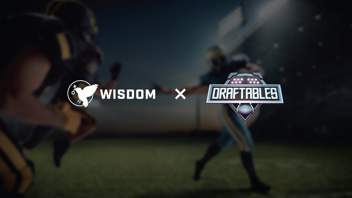 Wisdom Gaming is excited to announce we're building a one-of-a-kind sports simulator <a href="/Draftables/">Draftables 🏈</a>. Together Draft Labs and <a href="/wsdmlabs/">Wisdom Labs</a> are working to define a new future for sports gaming. To learn more about this partnership and what it entails visit:

🔗tinyurl.com/26s25vsp
