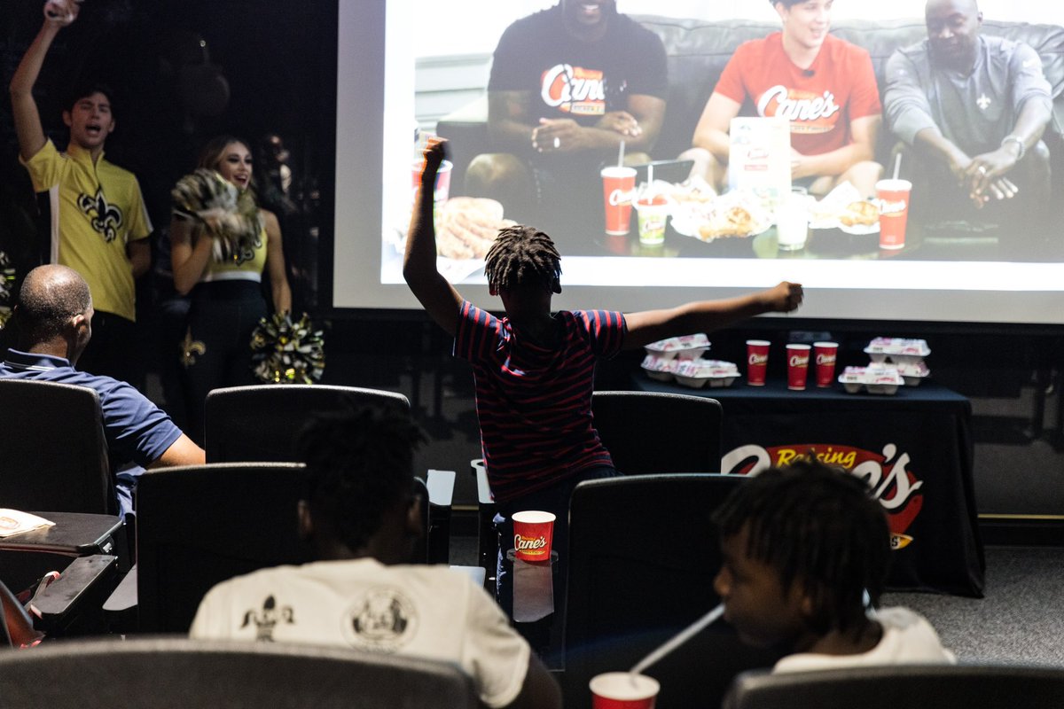 The Level Unlocked Madden Broadcast with #Saints wide receiver @JamesWashington is a wrap! Congrats to student finalist Braxton Wagar for winning free @RaisingCanes for a year💯 Also huge shoutout to the superfans from NORD who joined us at the official watch party! @DairyMAX