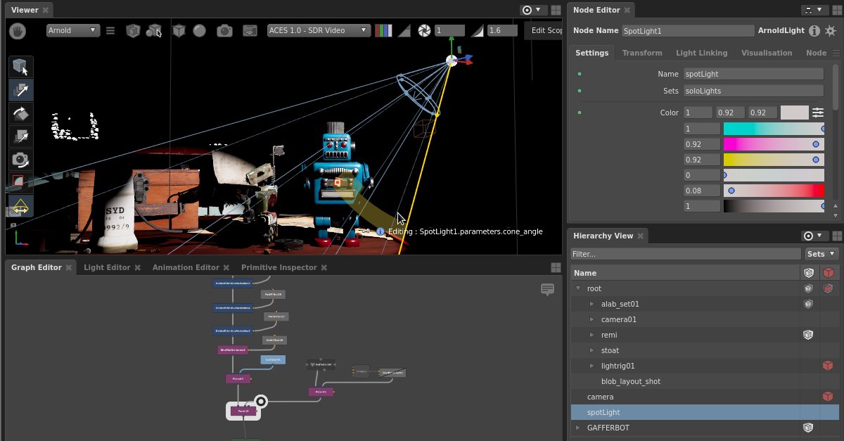 Gaffer 1.3 is now available to download on Linux and Windows. Featuring big improvements to colour management, a new light manipulator, new and improved nodes, Cycles 3.5 and much more.

blog.gafferhq.org/?p=1219

#VFX #arnoldrender #cycles #opensource
