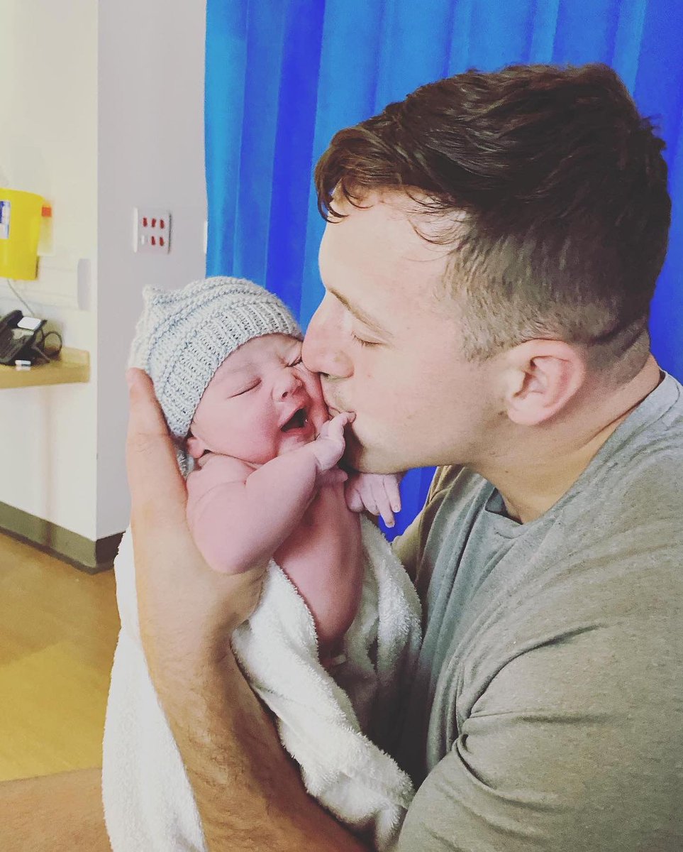 HalifaxPanthers's tweet photo. HUGE CONGRATULATIONS to Panthers forward @mattygee94 and wife Emma on the birth of their son Sonny 💙

Welcome to the world little guy 🔵⚪️🐾

#FAX150 https://t.co/cJDIaZ5n0P