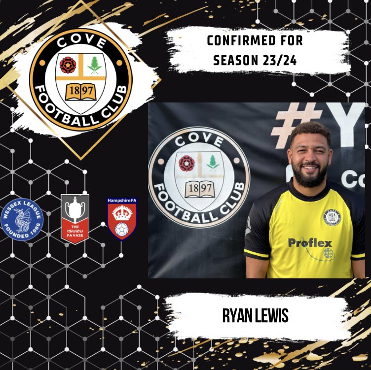CoveFC_Official's tweet photo. Ryan⚽️

A footballer that can play anywhere, yes he is back for another season📝✅

#WeAreCove https://t.co/Dfrinx8NH0