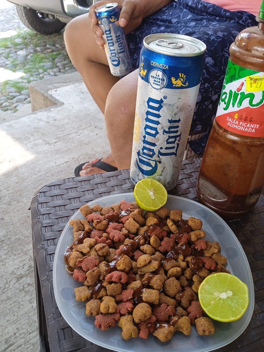 Cuando vas a pistear con tu compa el veterinario