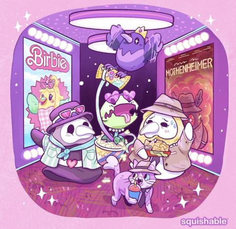 squishable's tweet photo. Birbenheimer 💅 https://t.co/BmSqaxtHHP