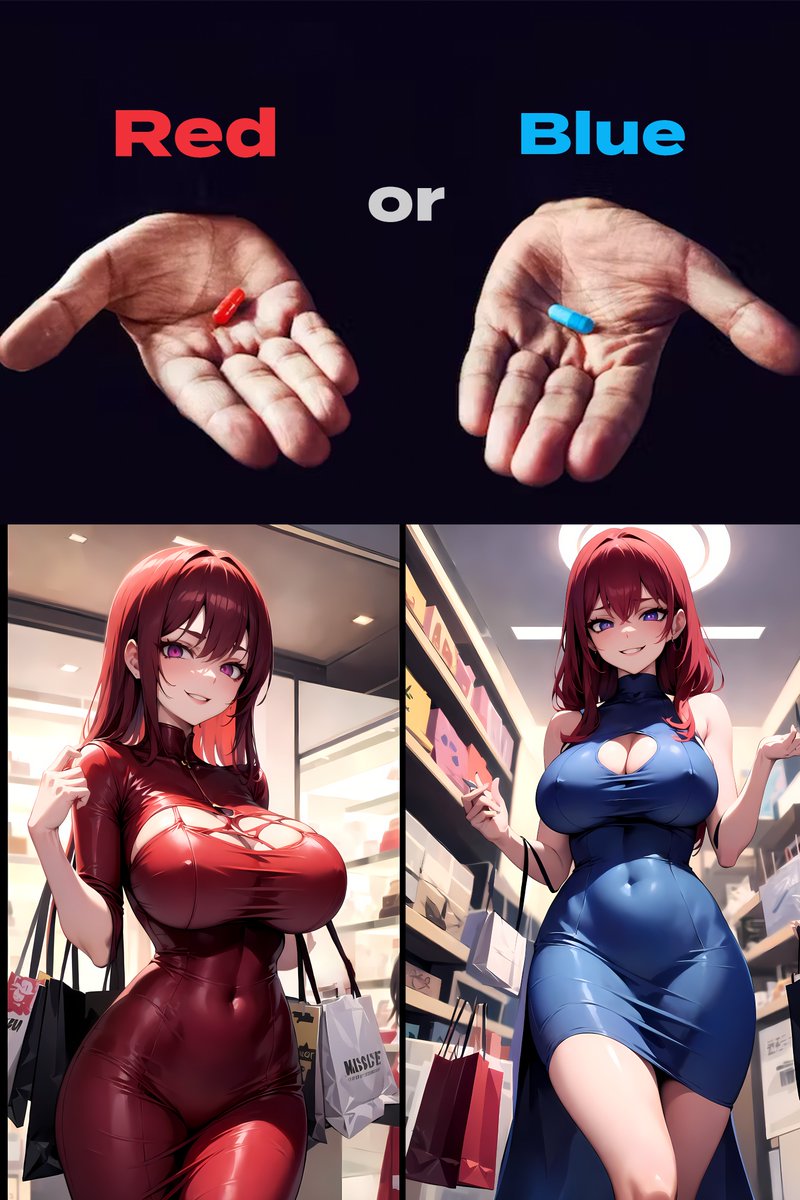 StephanyyQuinn's tweet image. ❤️ or 💙?

#matrix #matrixcolor #findom #finsub #slave