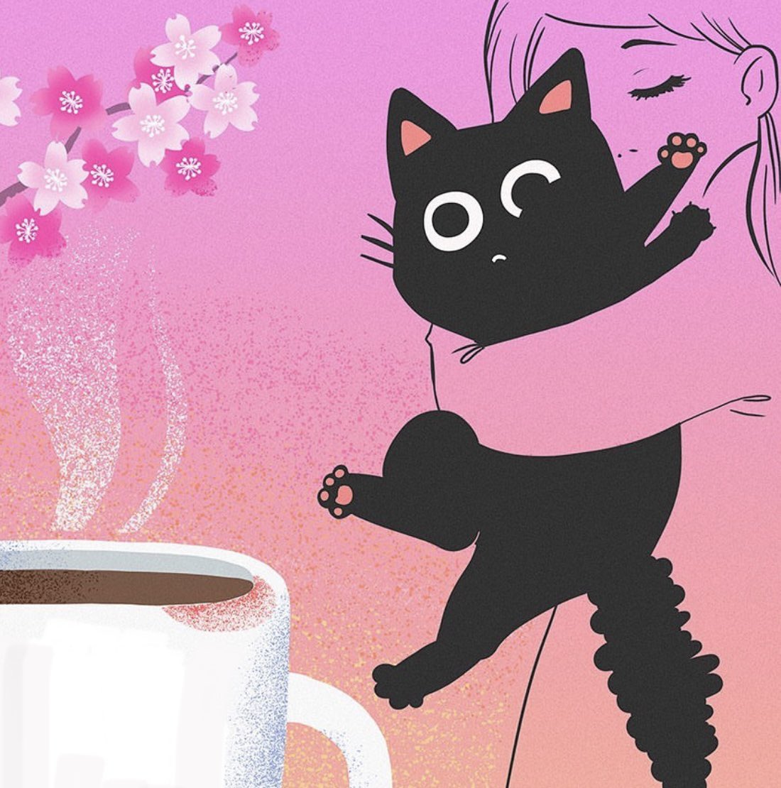 GN, fam! 🌙 We’ve hustled and gained some new followers today and we appreciate each and every of our new frens! 💞 Join our cosy cat gang and lets wish each other Gn tomorrow morn! Nighty night!🌙 #CrazyCatDamsels #NFT #web3 #neko #kawaii #CatsOfTwitter