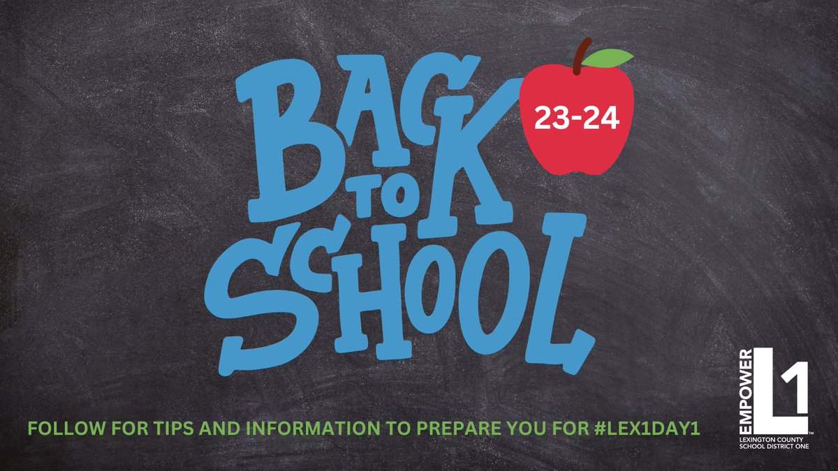 LexingtonOne's tweet photo. We have less than 3 weeks until a new school year begins!  Follow us and opt in for notifications on the @LexingtonOne Facebook page for the top things you need to know before the first day of school. #Lex1back2school #countdown2school https://t.co/BuAaY0C5pt