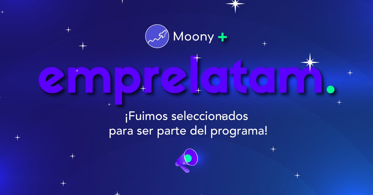 TheMoonyApp's tweet photo. Celebramos formar parte de la próxima generación de startups para el programa de aceleración de Emprelatam en el batch #EPA25 🚀
Un gran paso en la misión de Moony para revolucionar la forma en que los jóvenes invierten su dinero en LATAM 🙌🏻 https://t.co/g9Bbkh9qL5