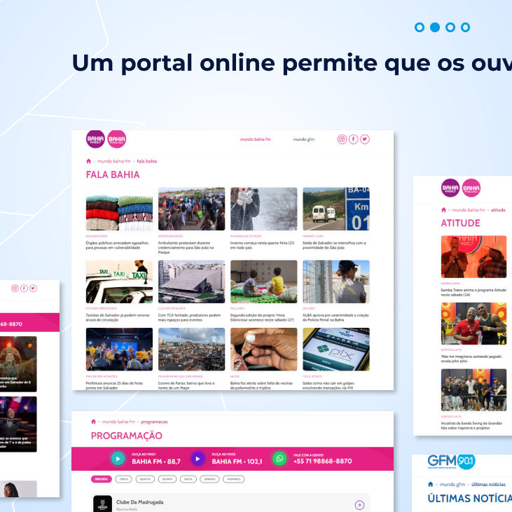 MundiwareSys's tweet photo. Não fique limitado pelo alcance das ondas, expanda seu público e aumente a sua presença online. Entre em contato conosco hoje mesmo e leve a sua Rádio para o sucesso digital! 🚀📻💻

#mundiware #redacao360 #cms #flip #jornal #portal #radioonline 
#transformaçãodigital https://t.co/pfuz1akeT5